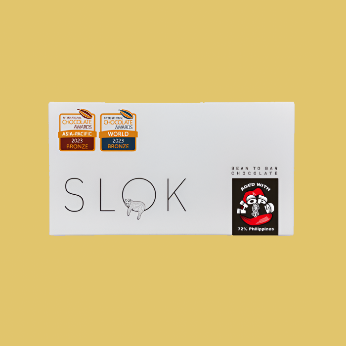 Slok x Mak’s Beer - 72% Philippines Bar Aged with Hops