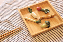 將圖片載入圖庫檢視器 [選物]日本製 美濃焼陶瓷 筷子托 [一套5件]
